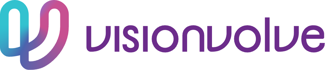VisionVolve logo — color